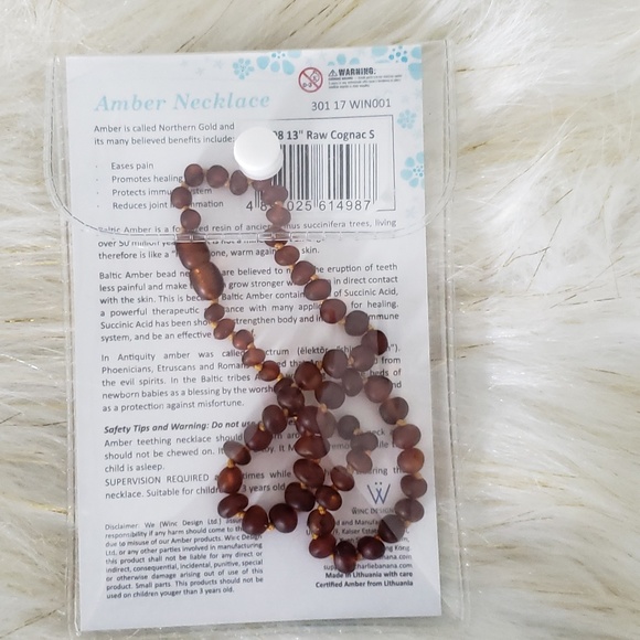 💗SOLD💗Amber Necklace - Picture 3 of 3